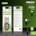 Wolulu AS-51187 Lightning - USB + 3.5mm Adapter Cable  1.2m