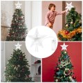 ZYF-105 Christmas Tree Top LED Star White 15cm