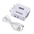 AV(3RCA) To VGA Video Audio Coverter