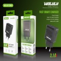 Wolulu AS-51393 Dual USB Wall Charger 2.1A