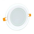 Aerbes AB-MB05 LED Round Glass Panel Ceiling Light 6W