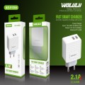 Wolulu AS-51384 Dual USB Wall Charger 2.1A