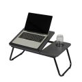 Folding Adjustable Laptop/Computer Table Desk With Cup Holder