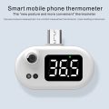 Micro USB Infrared LCD Display Mobile Phone Thermometer