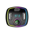 Aerbes AB-CZ01 Multifunctional Wireless RGB Car MP3 Player FM Transmitter