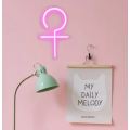 FA-A71 Female Symbol Neon Sign Lamp USB And Battery Operated