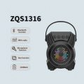 ZQS1316 1200mah Super Bass Speaker 8W 3"