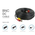 10M BNC Cable Video + DC Power CCTV Cable