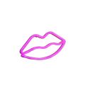 FA-A16 Lips Shaped Neon Sign Lamp USB And Battery Operated