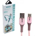 Treqa CA-8663 Type C USB Jelly Cable 5.1A