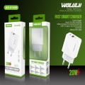 Wolul AS-51456 PD 20W + USB QC3.0 USB Wall Charger
