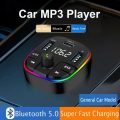 C6 3.1A Smart Bluetooth Car FM Modulator
