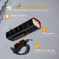 Aerbes AB-ZX19 USB Rechargeable Bicycle Light With 1800Mah Battery
