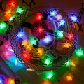 ZYF-47 Star LED Fairy String Light With Tail Plug Extension RGB 5M
