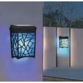 Aerbes AB-TY49 Solar Powered Decorative Wall Lamp RGB And Warm White