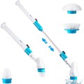 Cordless Tub and Tile Scrubber With 4 Replaceable Cleaning Scrubber Brush