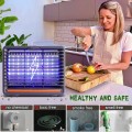 PM-029 Electric Fly Killer 8W, UV Bug Zapper Mosquito Killer Lamp For Home With Hanging Hook