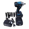 Jiageng JG20375076 Electric Cordless Impact Wrench With Two Batteries 25V 15000Mah