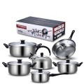 S12 Stainless Steel Cookware Set 11 Piece