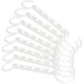 Pack Of 8 Triple Closet Space Hanger