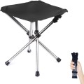 183573 Small Travel Foldable Camping Stool With Bag
