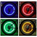 2 PCS Wheels Lamp Valve Stem LED CAP for Cycling Bicycle