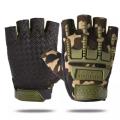 Tactical Hard Knuckle Half Finger Gloves