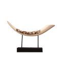 Handicraft Elephant Carving Horn Decoration