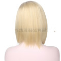 Silky straight Blonde Lace Front Medium Wig