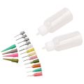 16pc/Set Henna Kit Applicator Nozzles Bottles Paste Tattoo Body Art Drawing