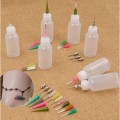 16pc/Set Henna Kit Applicator Nozzles Bottles Paste Tattoo Body Art Drawing