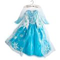 Girls Princess Costume Cosplay Fancy Dress Snow Queen Party Outfit