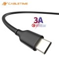 CableTime CA32H PVC USB-A2.0 to USB-C 3A 1M Charge Cable