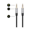 Goobay Stereo 3.5mm Jack Audio Adapter 3m Cable