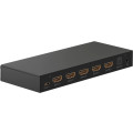 Goobay HDMI Switch 4 to 1 with Audio Output (4K @ 60 Hz)