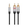 Goobay 3.5mm Jack to RCA Audio Adapter 3m Cable