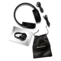 SonicGear Airphone ANC 2000 Active Noise Cancelling Headphone  Black/Gun Metal