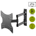 Goobay TV Wall Mount Dual Arm for TVs from 23" to 42" with Swivel and Tilt
