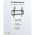 Goobay TV Wall Mount Basic Tilt for TVs from 37" to 70"