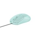 Alcatroz Asic 2 High Resolution Optical Wired Mouse - Mint