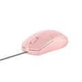 Alcatroz Asic 2 High Resolution Optical Wired Mouse - Peach