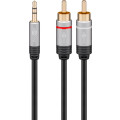 Goobay 3.5mm Jack to RCA Audio Adapter 1.5m Cable