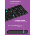 Alcatroz Xplorer C3300 Silent USB Keyboard and Mouse