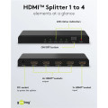 Goobay HDMI Splitter 1 to 4 (4K @ 30 Hz)