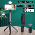 H1S W/LED Selfie Stick Tripod