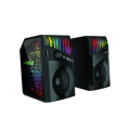 Armaggeddon Lumo 2 RGB 2.0 Stereo Bluetooth Gaming Speakers