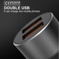 WUW-C177 2.4A 2USB Car Charger