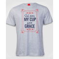 He fills my cup with grace