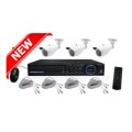 4 Channel CCTV Kit - HDMI AHD 1MP 1080P Kit
