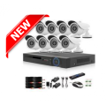 8 Channel CCTV Camera Kit, 1080P